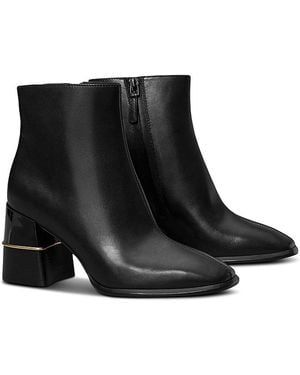 Tory Burch Embellished High Heel Ankle Boots - Black