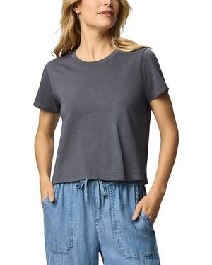 Splendid Louisa Short Sleeve Tee - Blue