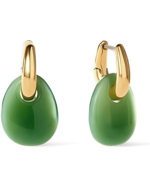Ana Luisa Kayla Drop Earrings - Green