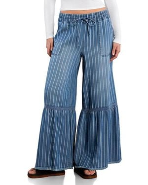 Billy T Flowy Pants - Blue
