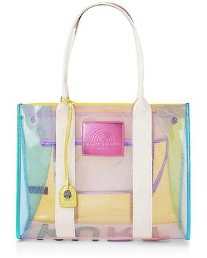 Kurt Geiger Southbank Vinyl Tote - White