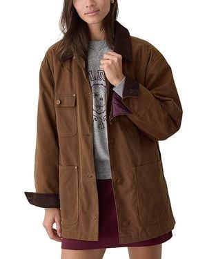 Marine Layer Riley Barn Jacket - Brown