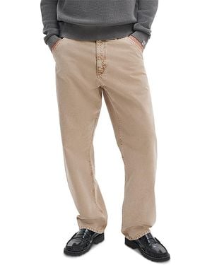 Rag & Bone Roomy Fit Workwear Jeans - Natural