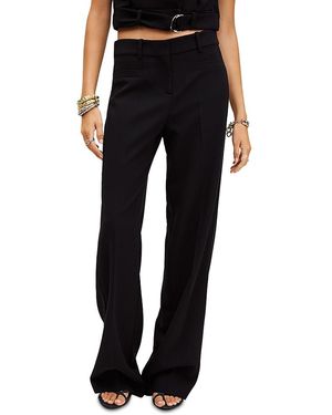 Ba&sh Nistachio Straight Trousers - Black