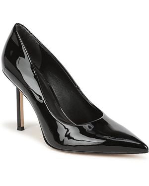 FAVORITE DAUGHTER Riley Patent Leather Stiletto Pumps - Black