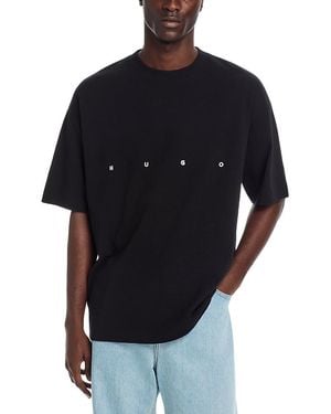 HUGO Dariso Oversized Tee - Blue