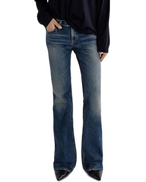 Agolde Low Rise Bootcut Jeans - Blue