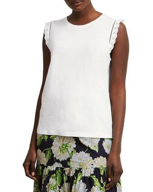 Hobbs Leia Embroidered Top - White