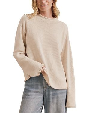 Splendid Elsie Roll Neck Sweater - Natural