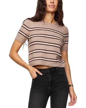 Z Supply Gatewood Short Sleeve Sweater - Black