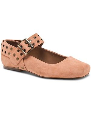 Free People Maggie Mary Jane Flats - Brown