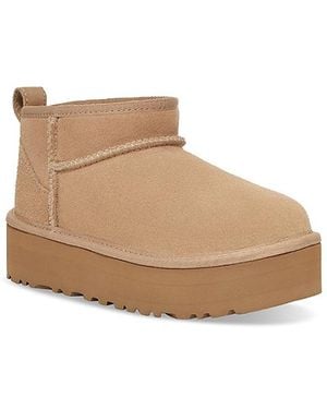 UGG Classic Ultra Mini Platform Boots - Natural