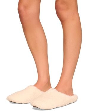 Eberjey Fleece Slippers - Natural