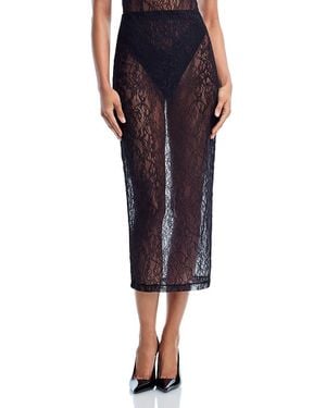Wardrobe NYC Closet. Nyc Lace Skirt - Black