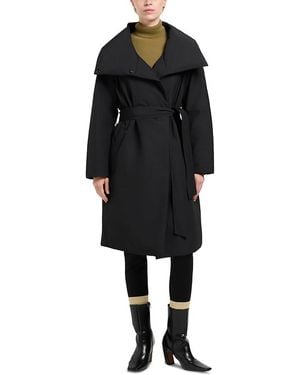 Moose Knuckles Lonsdale Long Wrap Down Coat - Black