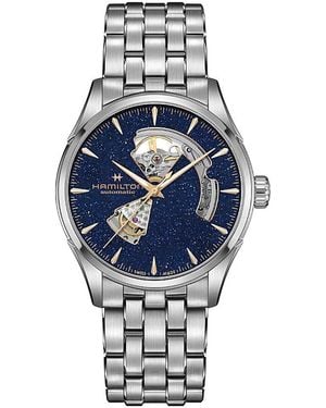 Hamilton Jazzmaster Open Heart Automatic Watch, 42Mm - Blue