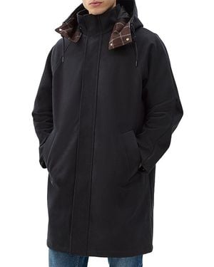 Rag & Bone Garret Water Resistant Long Coat - Black