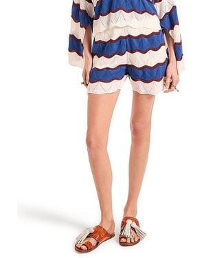 La DoubleJ Hang Ten Shorts - Blue
