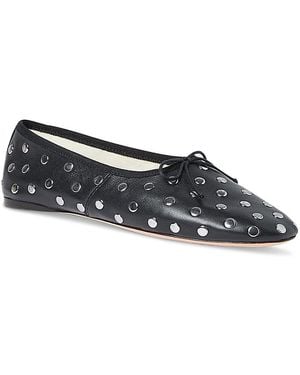 Loeffler Randall Embellished Flats - Gray