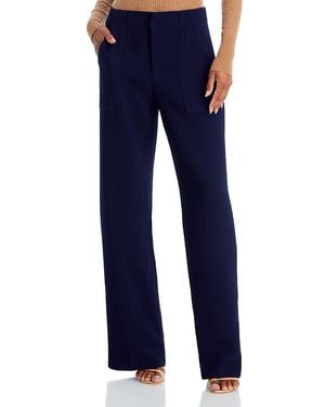 Aqua Wide Leg Pants - Blue