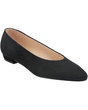 Marc Fisher Bodie Suede Ballet Flats - Blue