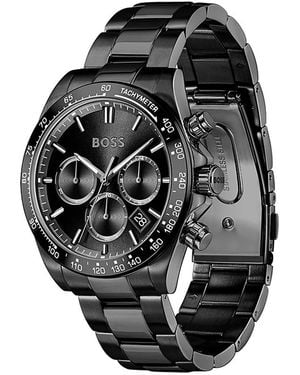 BOSS Hero 2.0 Chronograph, 44Mm - Black