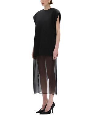 Rachel Gilbert Vida Shift Dress - Black