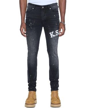 Ksubi Van Winkle Skinny Fit Jeans - Blue