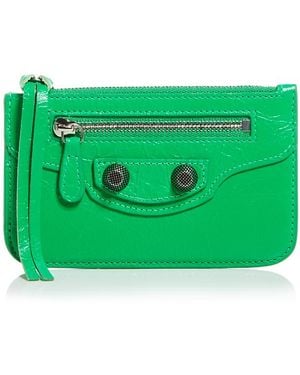 Balenciaga Le Cagole Long Coin And Card Holder - Green