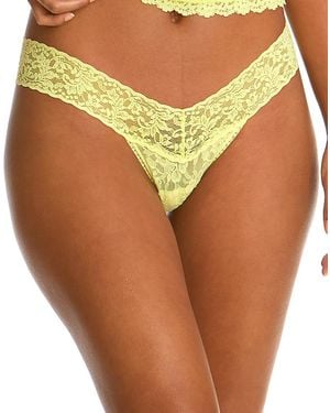 Hanky Panky Signature Low Rise Thongs - Green