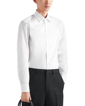 Prada Stretch Cotton Shirt - White