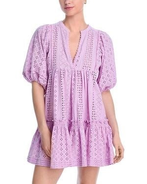 Poupette Aria Mini Dress - Purple