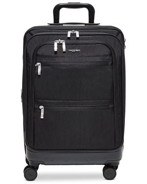 Baggallini Set Wave 4 Wheel Hybrid Carry On Suitcase - Black