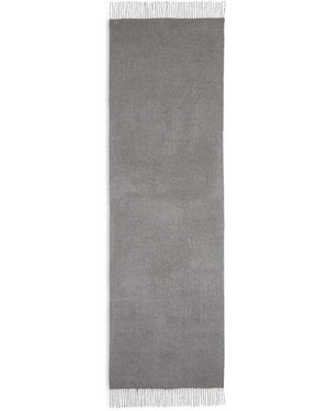 V. Fraas Solid Oversized Scarf - Grey