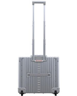 ALEON 17 Aluminum Wheeled Pilot Bag - Gray