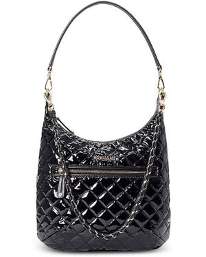 MZ Wallace Crosby Sienna Hobo Bag - Black