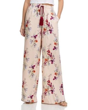 Cinq À Sept Iris Bouquet Alba Pants - Pink