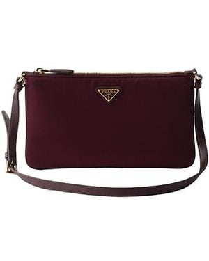 Prada Re-Nylon Pouch - Purple