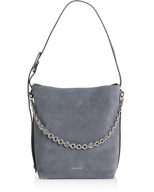 Michael Kors Nolita Suede Bucket Bag - Gray