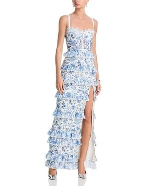 chinese dress ladies The Veronica Dress in Sage Windsor Brocade 18 / Sage Windsor Brocade