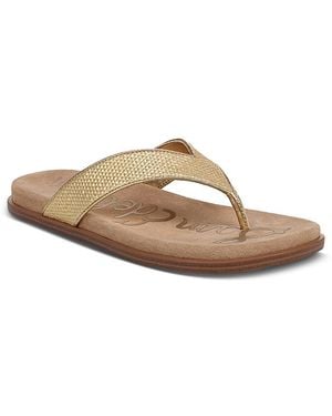 Sam Edelman Lila Flip Flops - Brown