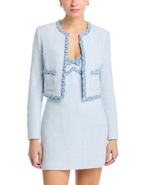 LoveShackFancy Azula Jacket - Blue