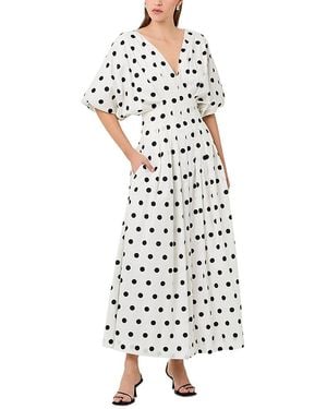 Nicholas Vicky Midi Dress - White