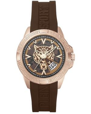 Philipp Plein Philipp Plein Touchdown Watch, 44Mm - Brown