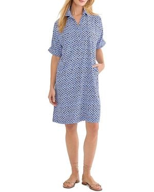 NIC+ZOE Mosaic Devon Dress - Blue