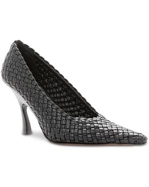 Stella McCartney Elsa Woven Pumps - Black
