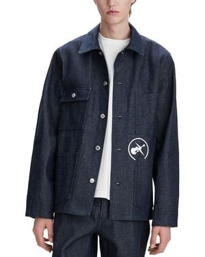A.P.C. A. P.C. Veste Grand Jean Jacket - Blue