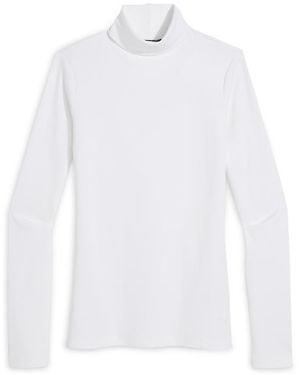 Vineyard Vines Deluxe Turtleneck Top - White