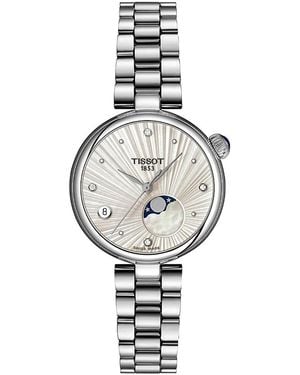 Tissot Desir Moonphase Quartz Watch, 30Mm - White
