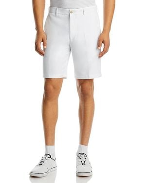 Peter Millar Crown Sport Salem Classic Fit 9 Performance Shorts - White